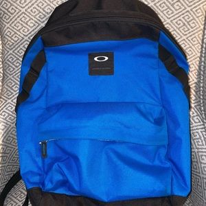 Blue & black Oakley backpack